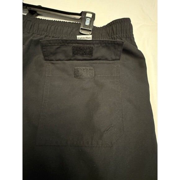 CALVIN KLEIN Mens Black Quick Dry Swim Shorts Pockets UPF 40+ Sz XXL (2XL) New - Picture 4 of 11